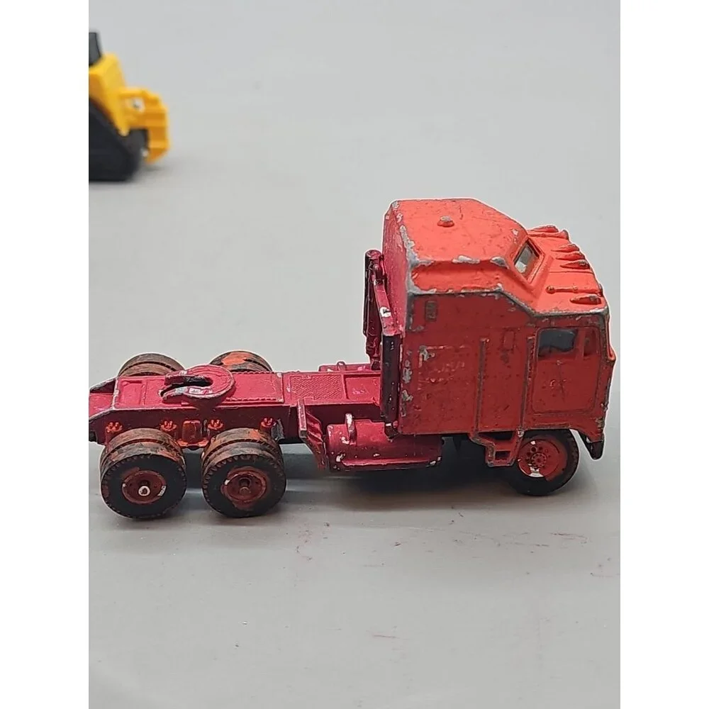 Vintage Assorted Lot 6 Trucks Loaders Tonka Yatming Matchbox  Vehicles Toy‎ Lot